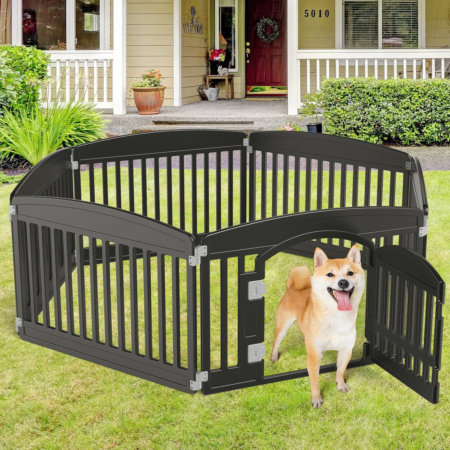 6 Panel Dog Playpen