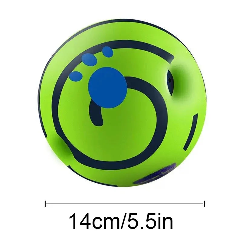 New Hot Wobble Wag Giggle Glow Ball Toy