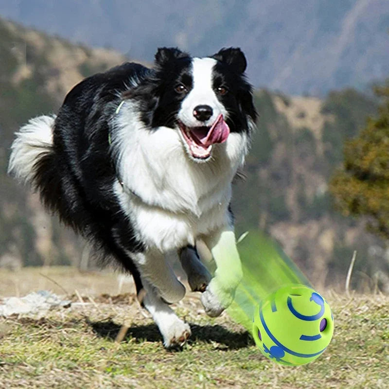 New Hot Wobble Wag Giggle Glow Ball Toy