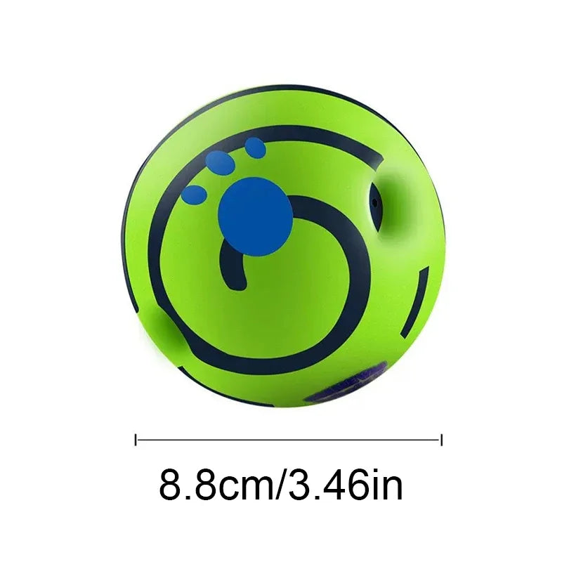 New Hot Wobble Wag Giggle Glow Ball Toy