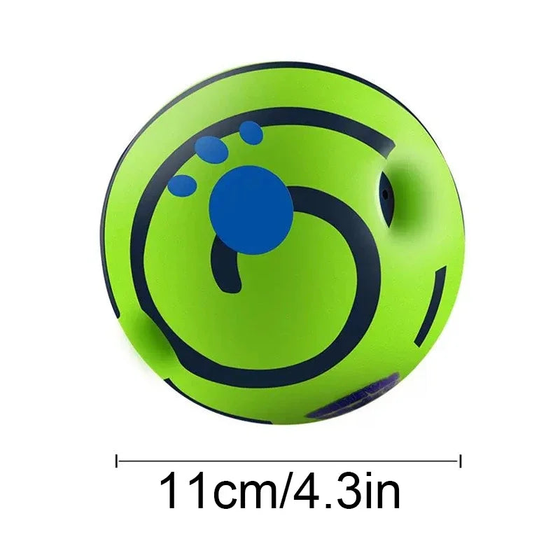 New Hot Wobble Wag Giggle Glow Ball Toy