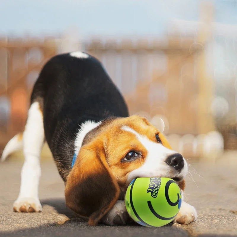 New Hot Wobble Wag Giggle Glow Ball Toy
